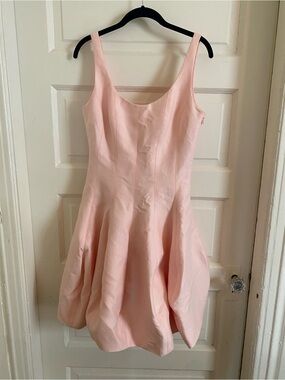 Halston Heritage Blush Pink Sleeveless Dress